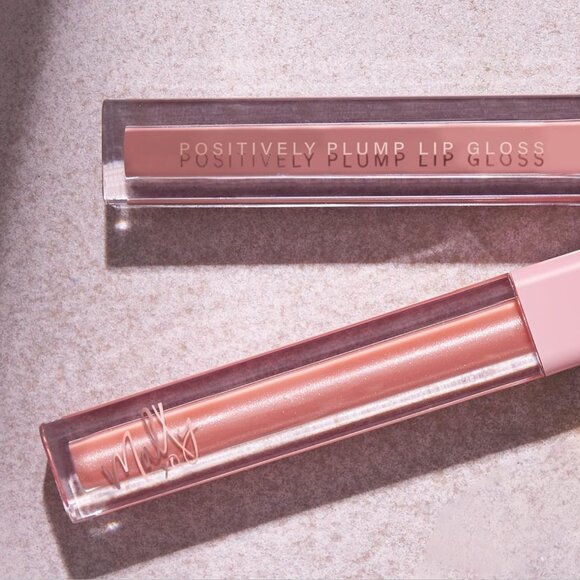 Mally XO Positively Plump Hydrating Lip Gloss ~ Peach Parfait* 3.1 g - NIB - Picture 9 of 11